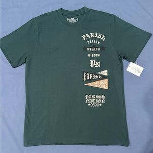 Parish Nation Men's Large Green T-Shirt